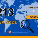 213 Area Code location in USA